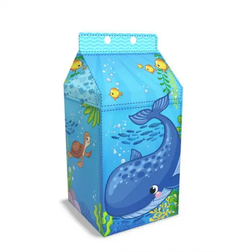 Caixinha Milk Tema Fundo do Mar