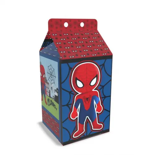 Caixinha Milk Tema Homem Aranha Cute