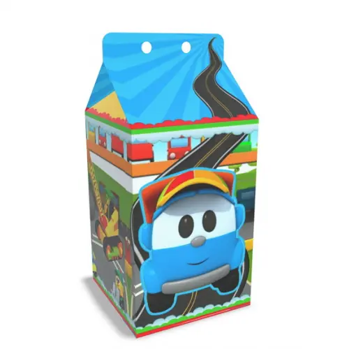Caixinha Milk Tema Léo o Caminhão