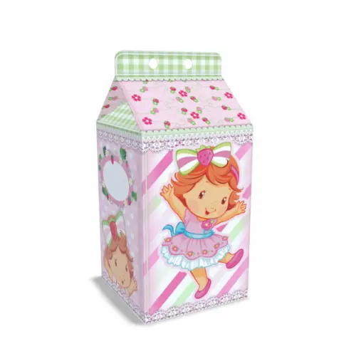 Caixinha Milk Tema Moranguinho Baby