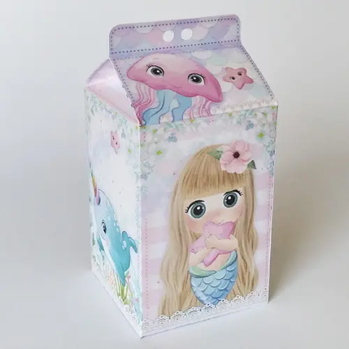 Caixinha Milk Tema Sereia