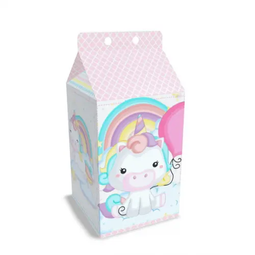 Caixinha Milk Tema Unicórnio