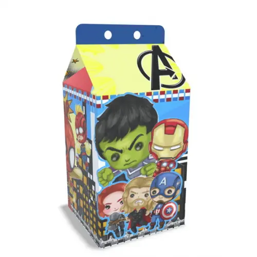 Caixinha Milk Tema Vingadores