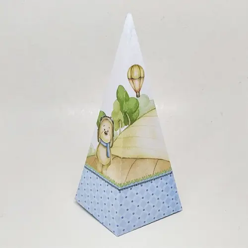 Kit Lembrancinhas Aviador - 20 Caixinhas Cone