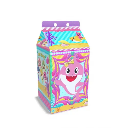 Kit Lembrancinhas Baby Shark - 20 Unidades Caixinhas Milk