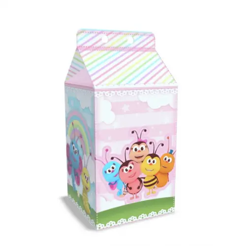 Kit Lembrancinhas Bichikids - 20 Unidades Caixinhas Milk