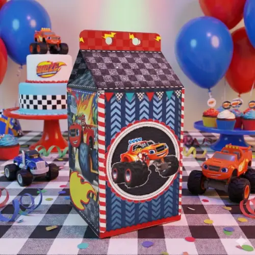 Kit Lembrancinhas Blaze And The Monster Machi- 20 Unidades