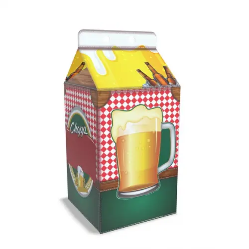 Kit Lembrancinhas Boteco - 20 Unidades Caixinhas Milk