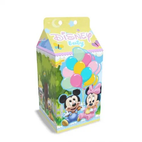 Kit Lembrancinhas Disney Baby - 20 Unidades Caixinhas Milk