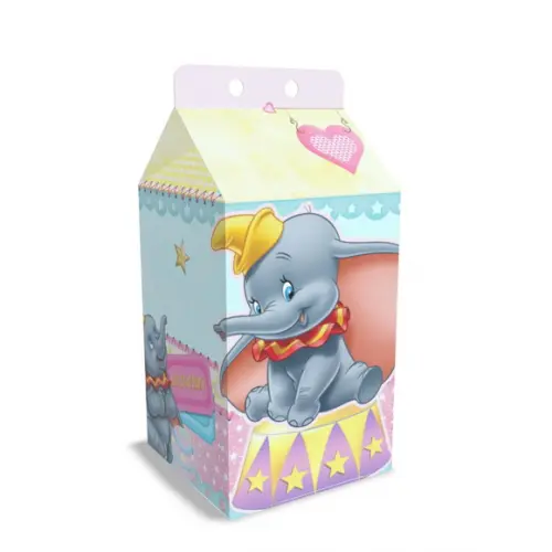 Kit Lembrancinhas Dumbo - 20 Unidades Caixinhas Milk
