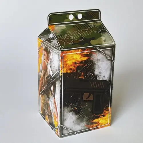 Kit Lembrancinhas Free Fire - 20 Caixinhas Milk