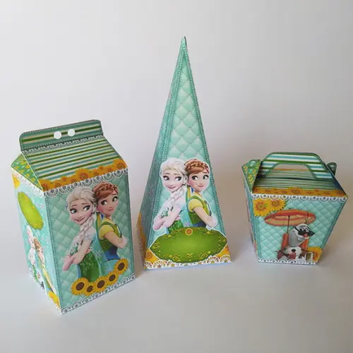 Kit Lembrancinhas Frozen Faver - 30 Caixinhas.