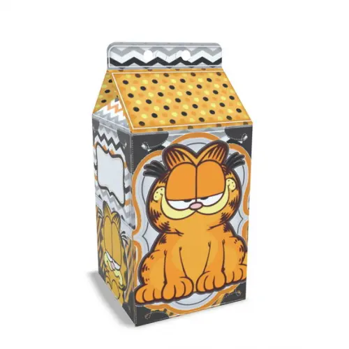 Kit Lembrancinhas Garfield - 20 Unidades Caixinhas Milk