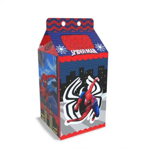 Kit Lembrancinhas Homem Aranha - 20 Unidades Caixinhas Milk