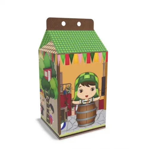 Kit Lembrancinhas Jardim - 20 Unidades Caixinhas Chaves