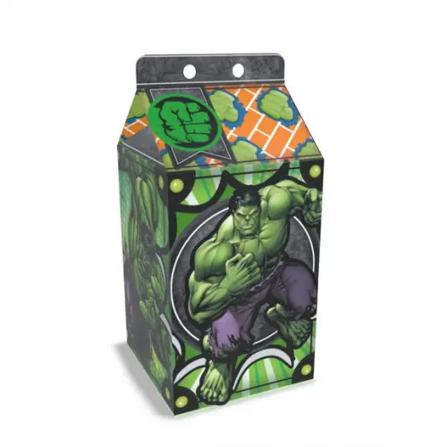 Kit Lembrancinhas Hulk - 20 Unidades Caixinhas Milk