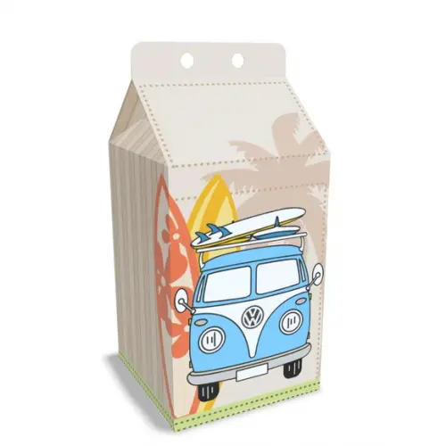 Kit Lembrancinhas Kombi - 20 Unidades Caixinhas Milk