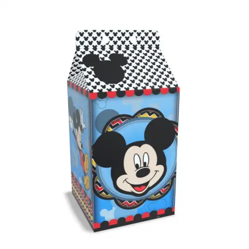 Kit Lembrancinhas Mickey - 20 Unidades Caixinhas Milk