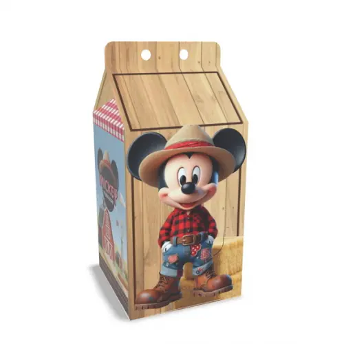 Kit Lembrancinhas Mickey Fazendeiro - 20 Unidades