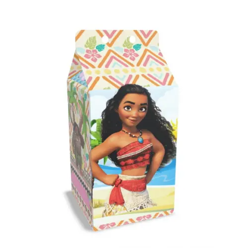 Kit Lembrancinhas Moana - 20 Unidades Caixinhas Milk