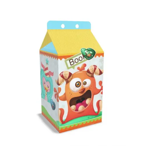 Kit Lembrancinhas Monstrinho - 20 Unidades Caixinhas Milk
