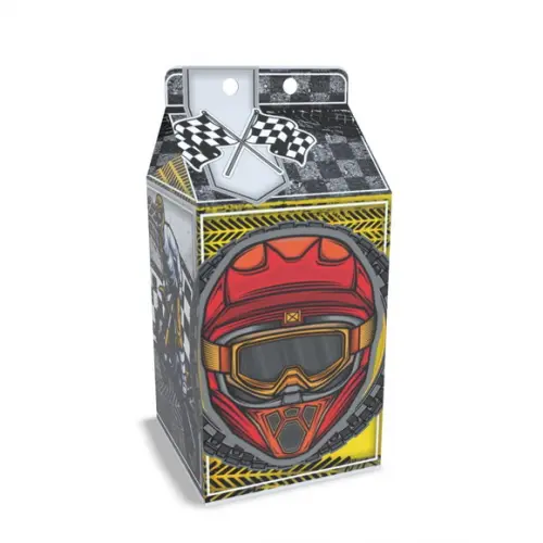 Kit Lembrancinhas Moto Cross - 20 Unidades Caixinhas Milk