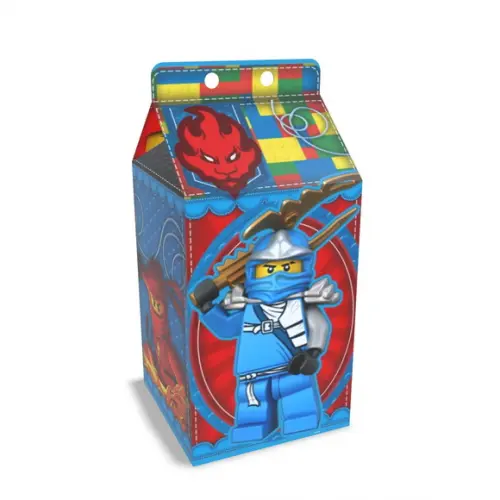 Kit Lembrancinhas Ninjago - 20 Unidades Caixinhas Milk