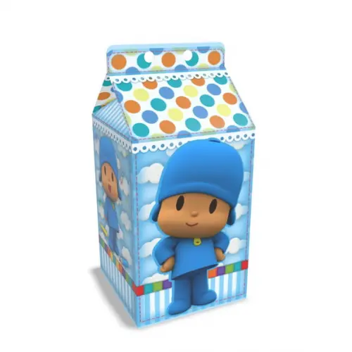 Kit Lembrancinhas Pocoyo - 20 Unidades Caixinhas Milk