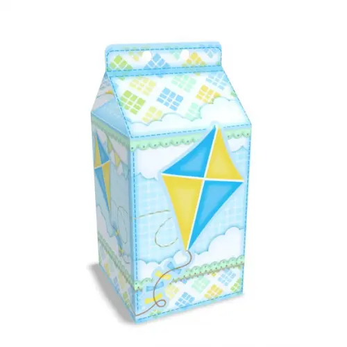 Kit Lembrancinhas Pipa - 20 Unidades Caixinhas Milk