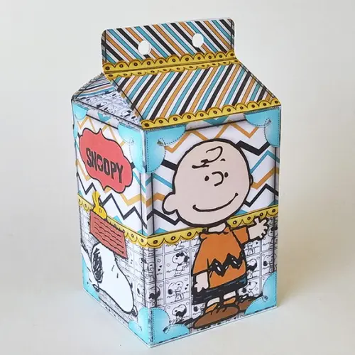 Kit Lembrancinhas Snoopy - 20 Caixinhas Milk