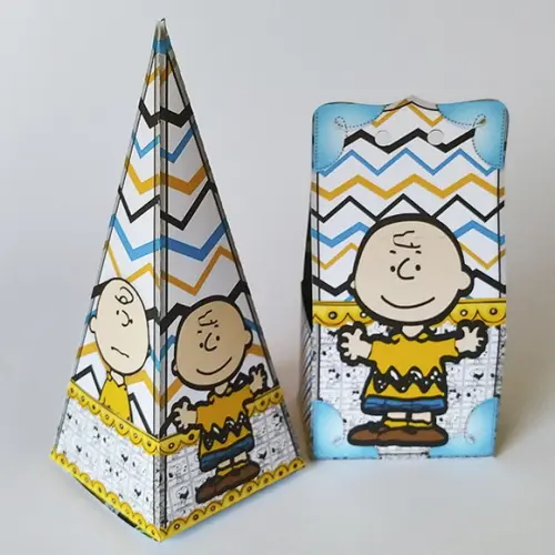 Kit Lembrancinhas Snoopy - 30 Caixinhas.