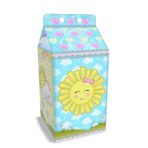 Kit Lembrancinhas Sunshine - 20 Unidades Caixinhas Milk