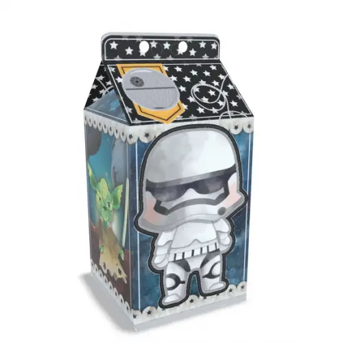 Kit Lembrancinhas Star Wars - 20 Unidades Caixinhas Milk