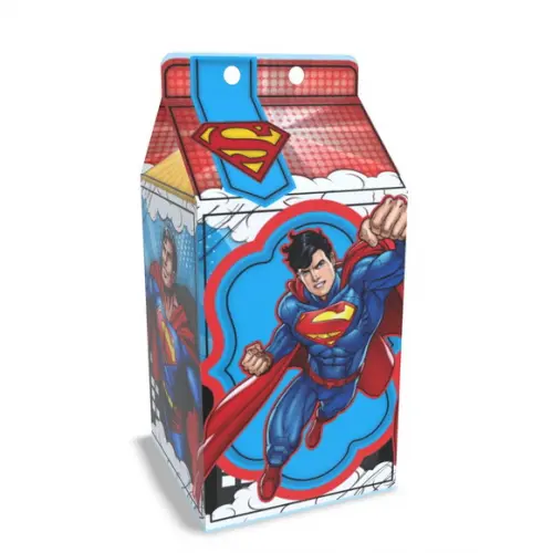 Kit Lembrancinhas Super Homem - 20 Unidades Caixinhas Milk