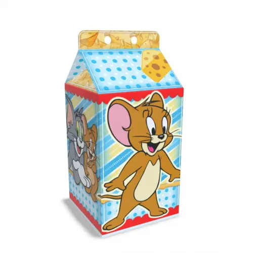 Kit Lembrancinhas Tom e Jerry - 20 Unidades Caixinhas Milk