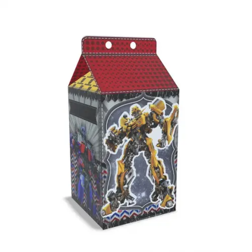 Kit Lembrancinhas Transformers - 20 Unidades Caixinhas Milk