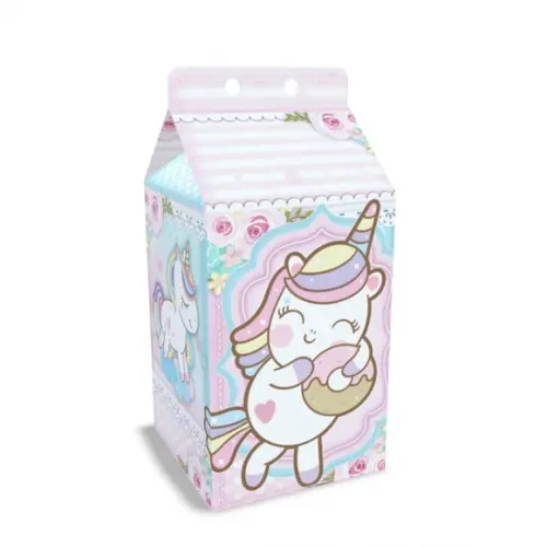 Kit Lembrancinhas Unicórnio - 20 Unidades Caixinhas Milk