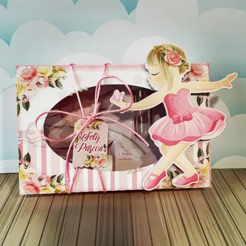 Kit Mini Confeiteiro Páscoa Bailarina