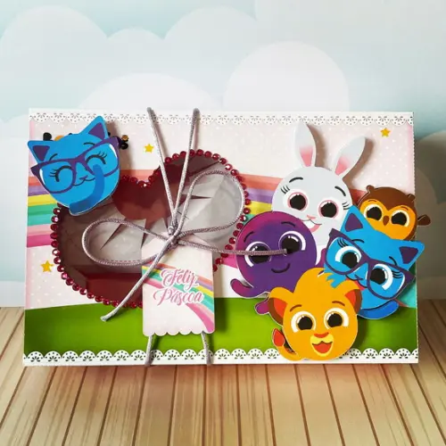 Kit Mini Confeiteiro Páscoa Bolofofos Menina