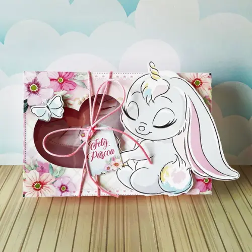 Kit Mini Confeiteiro Páscoa Coelha