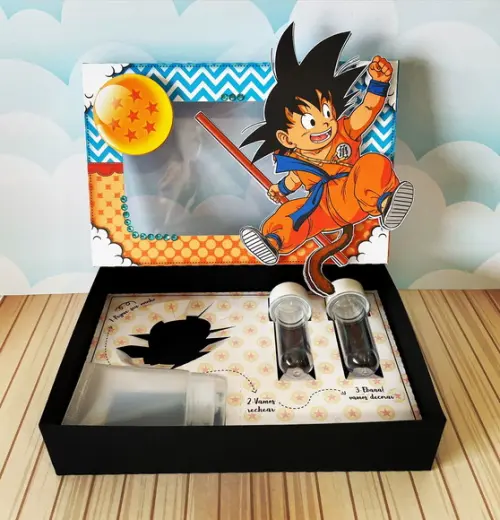Kit Mini Confeiteiro Pascoá Dragon Ball