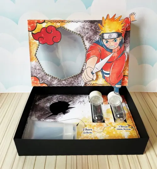 Kit Mini Confeiteiro Páscoa Naruto