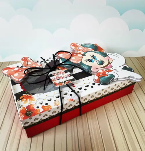 Kit Mini Confeiteiro Páscoa Minnei Vermelha