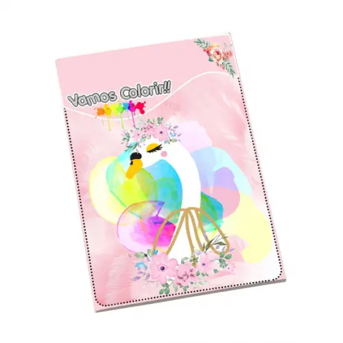 Revistinha para Colorir Tema Cisne