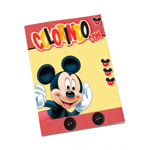 Revistinha para Colorir Tema Mickey