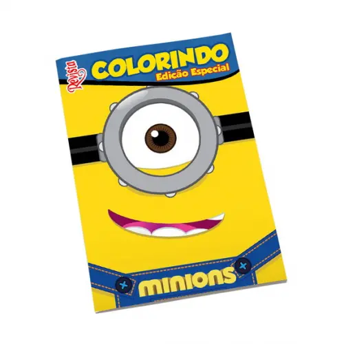 Revistinha para Colorir Tema Minions