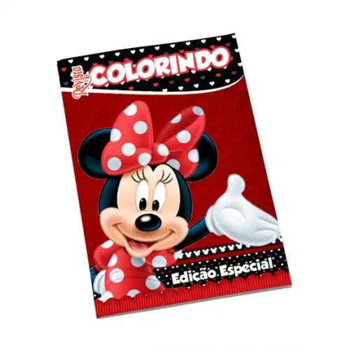 Revistinha para Colorir Tema Minnie