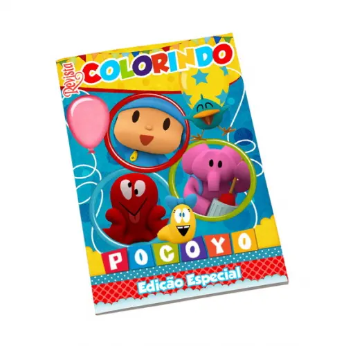 Revistinha para Colorir Tema Pocoyo