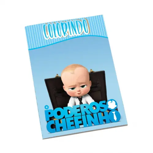 Revistinha para Colorir Tema Poderoso Chefinho