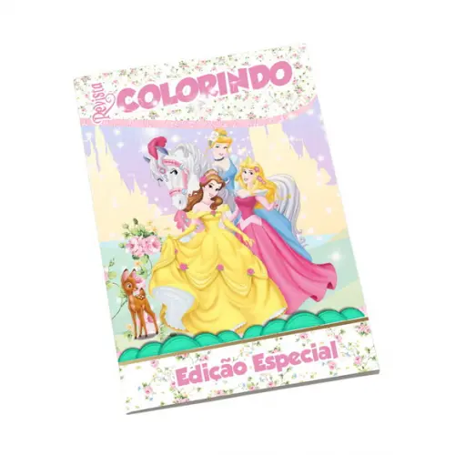 Revistinha para Colorir Tema Princesas